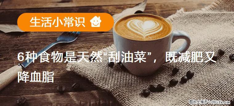 【生活小常识】6种食物是天然“刮油菜”，既减肥又降血脂 - 通化生活资讯 - 通化28生活网 th.28life.net